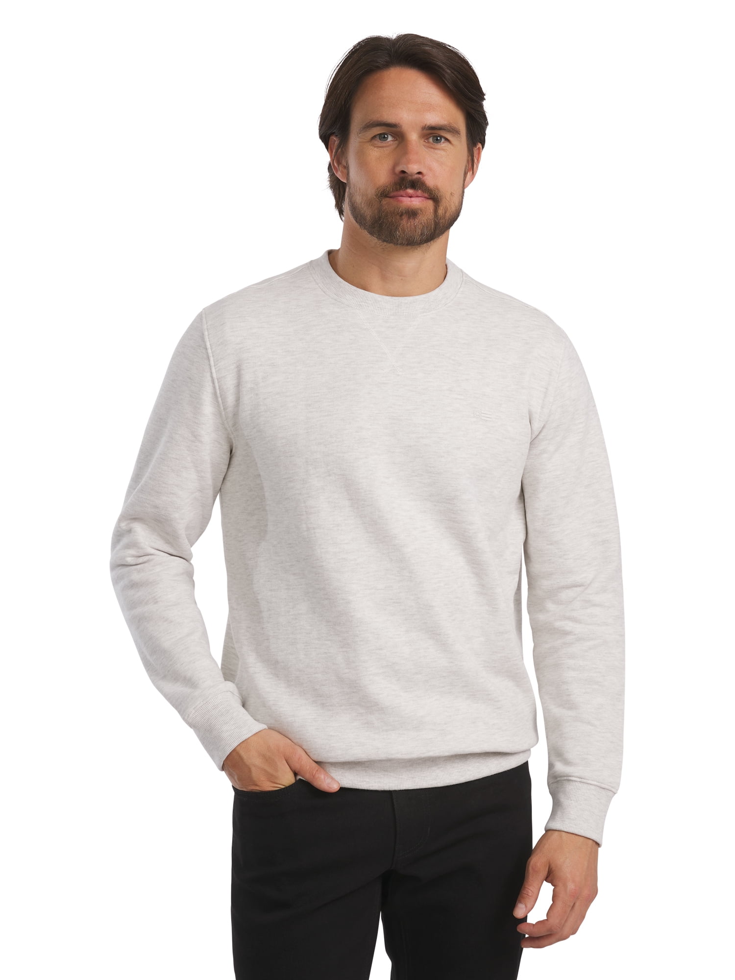 Chaps Men's & Big Men's Everyday Fleece Crewneck Sweatshirt, Sizes S-2XL