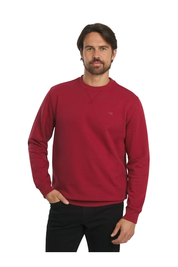 Men's & Big Men's Everyday Fleece Crewneck Sweatshirt, Sizes S-2XL