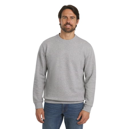 Chaps Men's & Big Men's Everyday Fleece Crewneck Sweatshirt, Sizes S-2XL