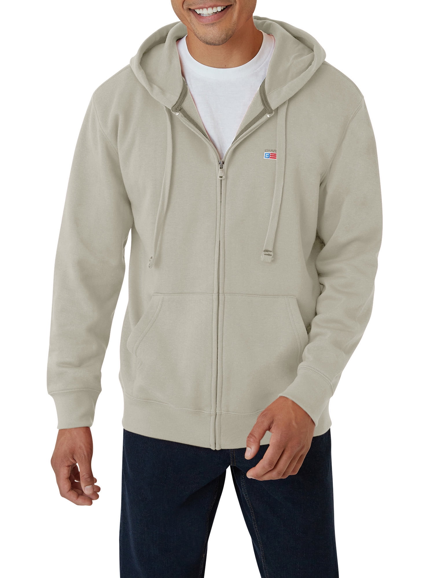 Shop Chaps Men's & Big Men's Everyday Fleece Full Zip Hoodie Sizes XS up to 4XB Great Prices