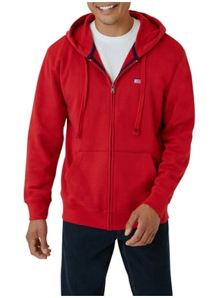 Red sleeveless store hoodie walmart