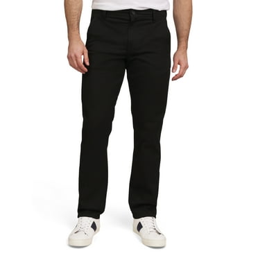 Chaps Men's & Big Men's Flannel Lined Chino Flat Front Pants, Sizes 32 - 42, 30" Inseam
