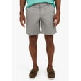 thumbnail image 1 of Chaps Men's & Big Men's Flat Front Flex Oxford Shorts, Sizes 30-42, 8" Inseam, 1 of 5