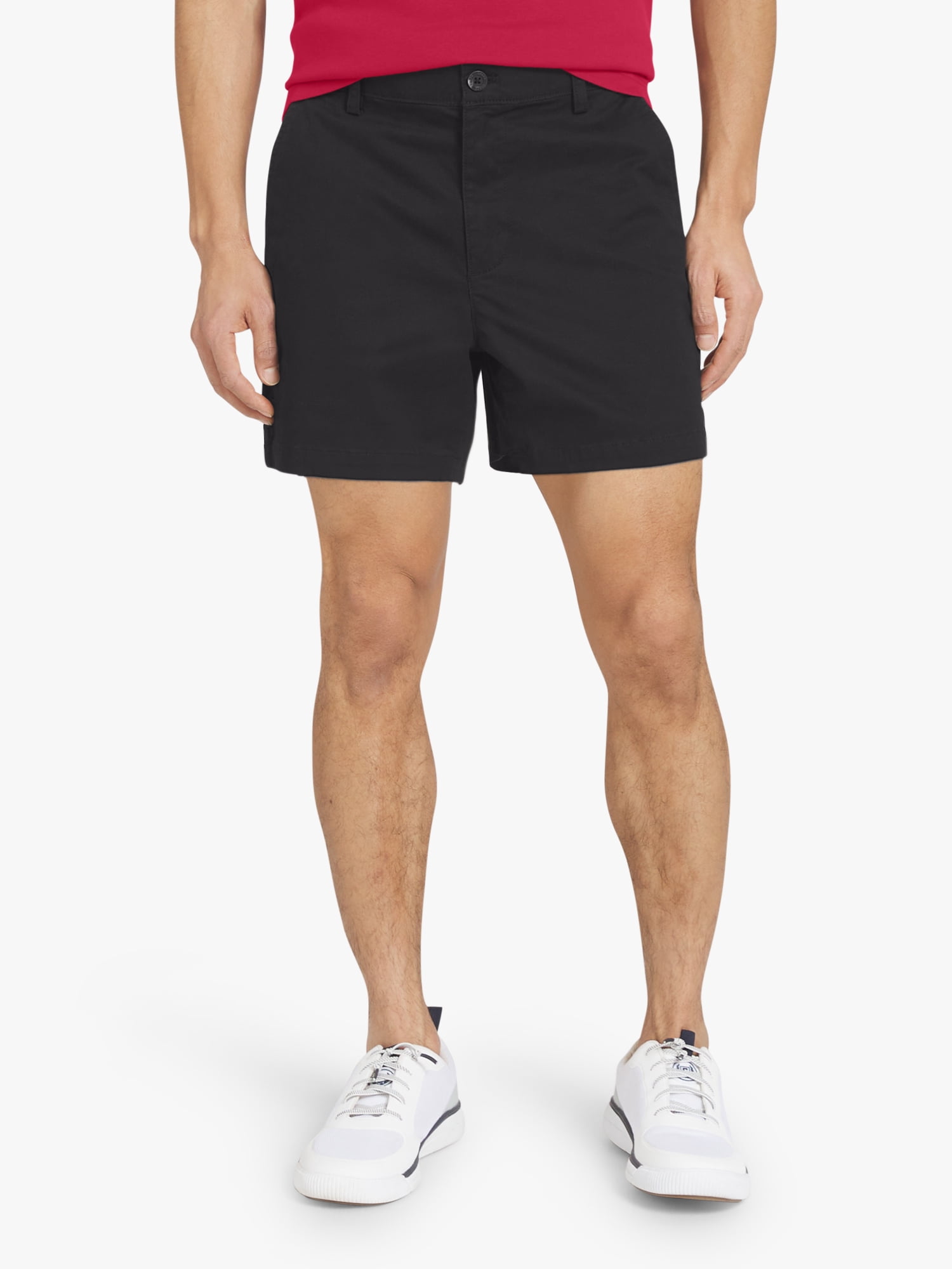 Chaps Men's & Big Men's Flat Front Shorts, Sizes 30-42, 5" Inseam