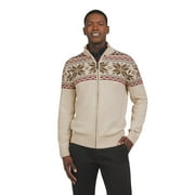 Chaps Men's & Big Men's Full Zip Holiday Sweater , Sizes S-2XL