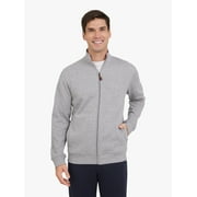 CHAPS Men's & Big Men's Full Zip Mock Neck Sweater, Sizes S-3XL