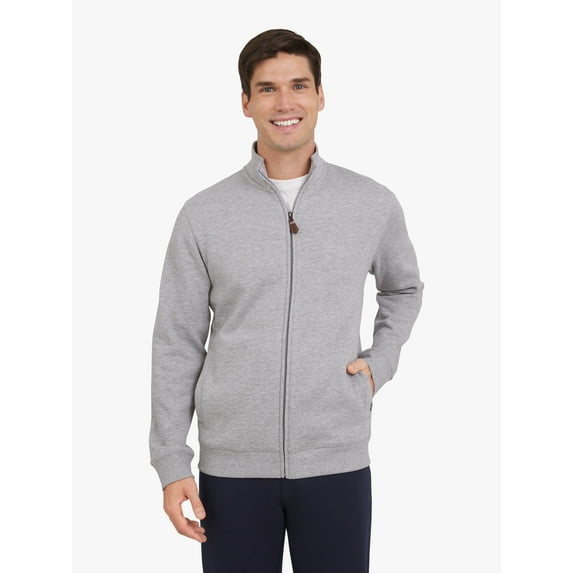 Chaps Men's & Big Men's Full Zip Mock Neck Sweater, Sizes S-3XL