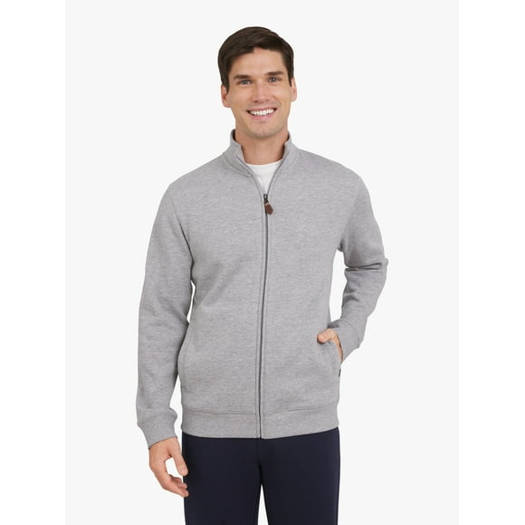 Chaps Men's & Big Men's Full Zip Mock Neck Sweater, Sizes S-3XL