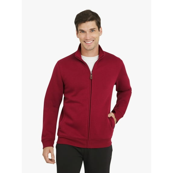 Chaps Men's & Big Men's Full Zip Mock Neck Sweater, Sizes S-3XL