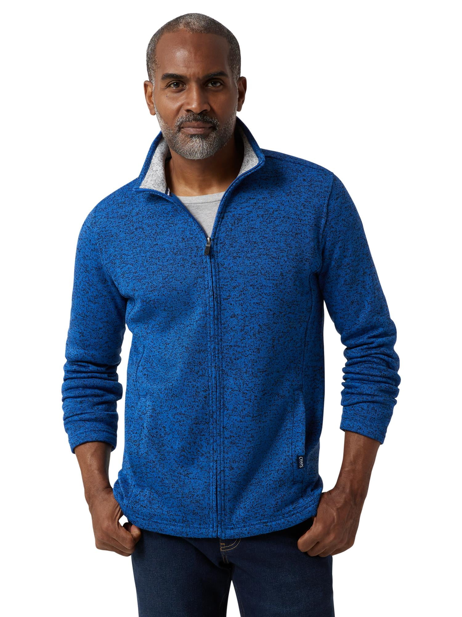 Shop Chaps Men's & Big Men's Full Zip Sweater Fleece Great Prices