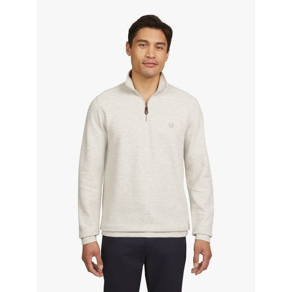 Chaps Men's & Big Men's Jaspe Quarter Zip Sweater, Sizes S-3XL