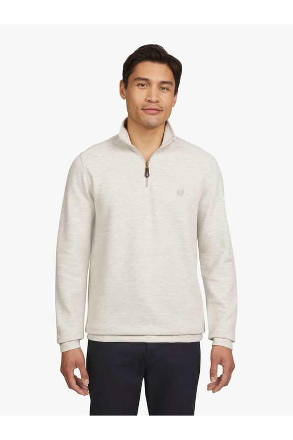 Men's & Big Men's Jaspe Quarter Zip Sweater, Sizes S-3XL