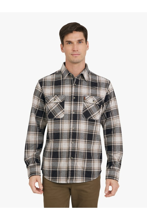 Men's & Big Men's Lakeland Flannel Shirt, Sizes S-3XL