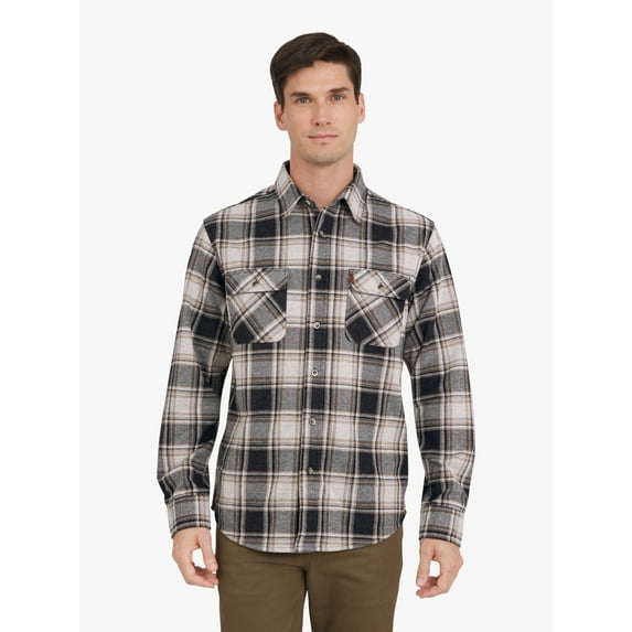 Chaps Men's & Big Men's Lakeland Flannel Shirt, Sizes S-3XL