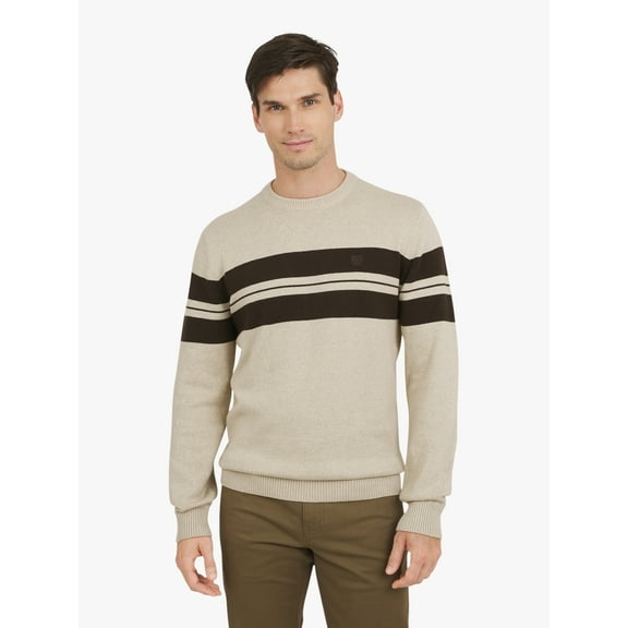 Chaps Men's & Big Men's Long Sleeve Crewneck Sweater, Sizes S-3XL