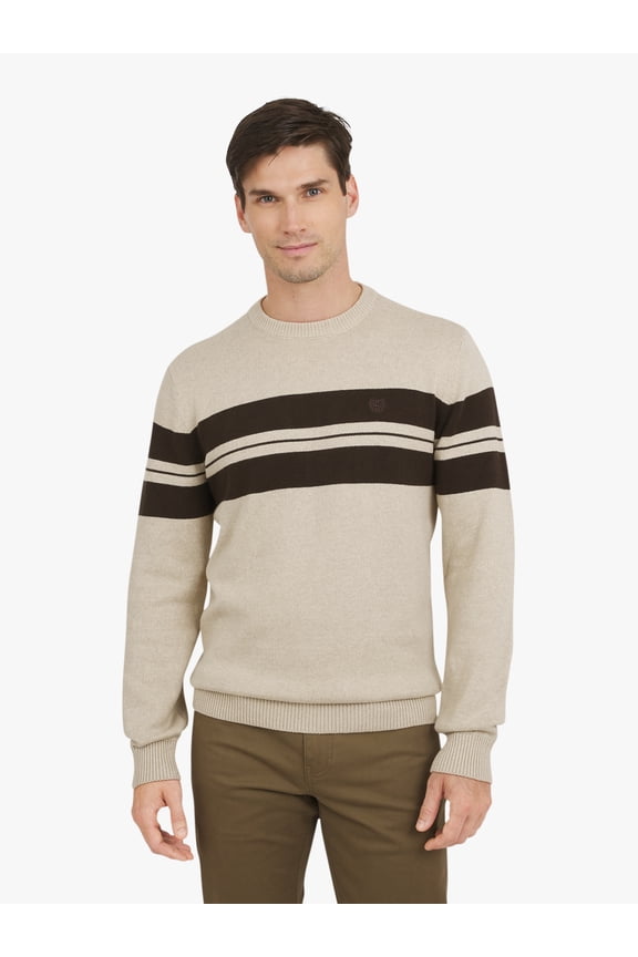 Men's & Big Men's Long Sleeve Crewneck Sweater, Sizes S-3XL