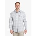 thumbnail image 1 of Chaps Men's & Big Men's Long Sleeve Knit Flannel Shirt, Sizes S-3XL, 1 of 8