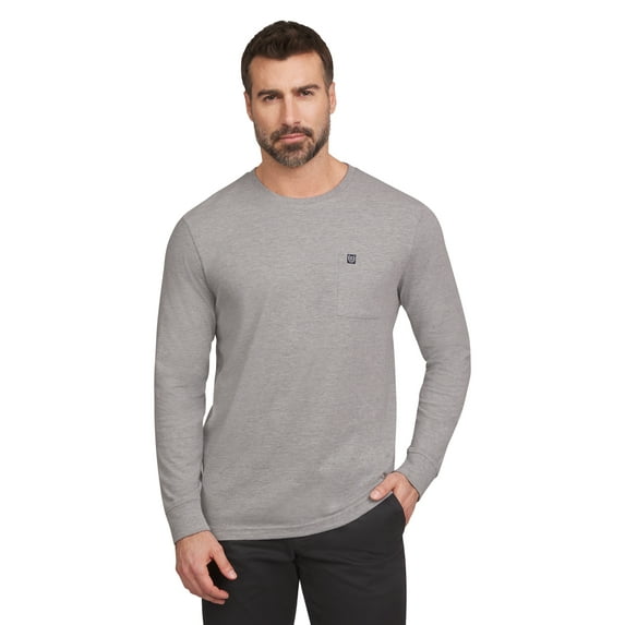 Chaps Men's & Big Men's Long Sleeve Slub Jersey T-Shirt, Sizes S-2XL