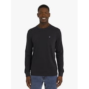 Chaps Men's & Big Men's Long Sleeve Slub Tee, Sizes S-3XL