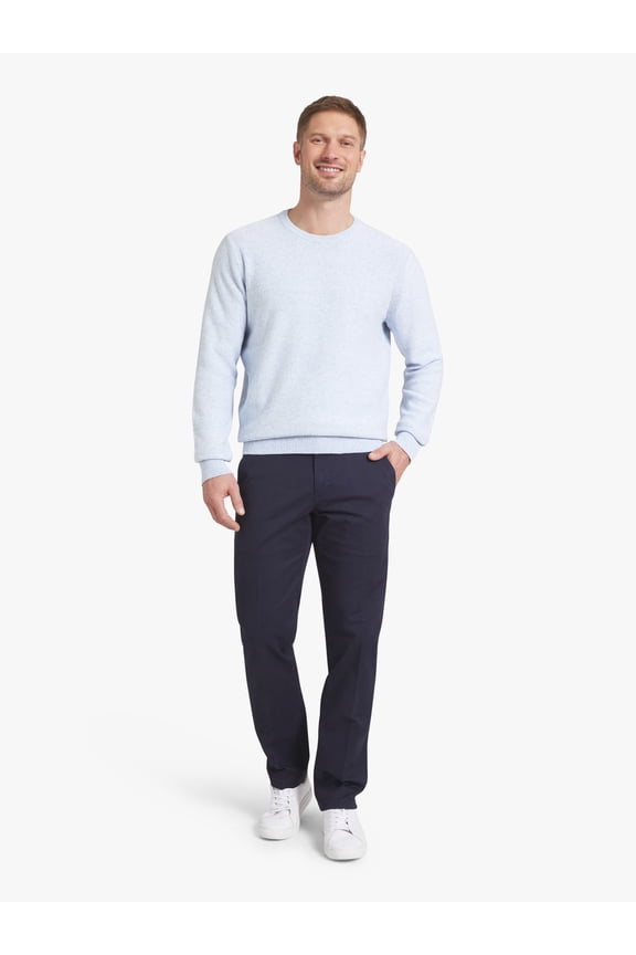 Men's & Big Men's Long Sleeve Crewneck Sweater, Sizes S-3XL