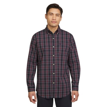 Chaps Men's & Big Men's Classic Long Sleeve Stretch Button-Down Shirt, Sizes S-2XL