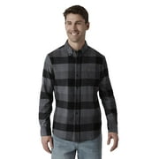 Chaps Men's & Big Men's Long Sleeve Stretch Button Down Flannel Shirt