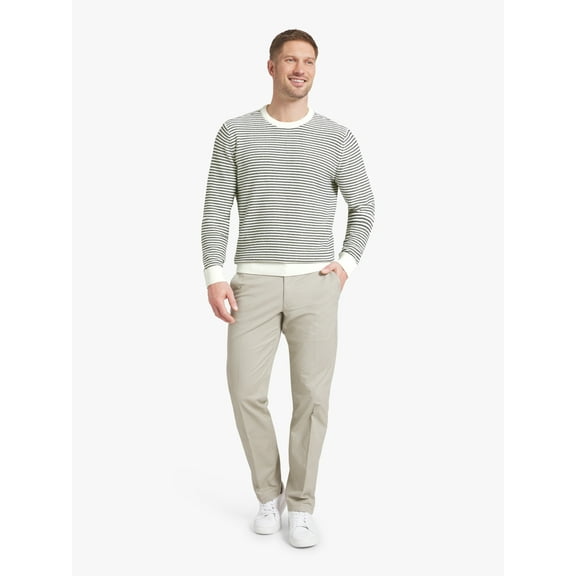 Chaps Men's & Big Men's Long Sleeve Crewneck Sweater, Sizes S-3XL