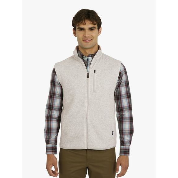 Chaps Men's & Big Men's Norwell Sweater Fleece Vest, Sizes S-3XL