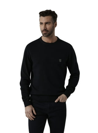 Mens crew shop neck sweatshirts walmart