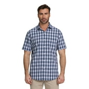 Chaps Men's & Big Men's Performance Button Down Shirt with Short Sleeves, Sizes S-2XL