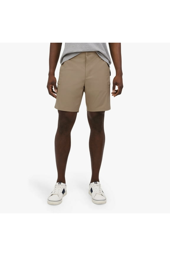 Men's & Big Men's Performance Cargo Shorts, Sizes 30-42, 8" Inseam