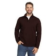 thumbnail image 1 of Chaps Men's & Big Men's Quarter Zip Fleece Sweater Gift Box Set, Sizes S-2XL, 1 of 9