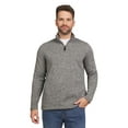 thumbnail image 1 of Chaps Men's & Big Men's Quarter Zip Fleece Sweater Gift Box Set, Sizes S-2XL, 1 of 9
