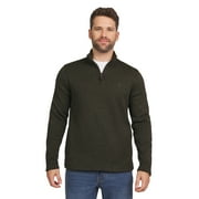 CHAPS Men's & Big Men's Quarter Zip Fleece Sweater Gift Box Set, Sizes S-2XL
