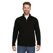 Chaps Men's & Big Men's Quarter Zip Fleece Sweater Gift Box Set, Sizes S-2XL