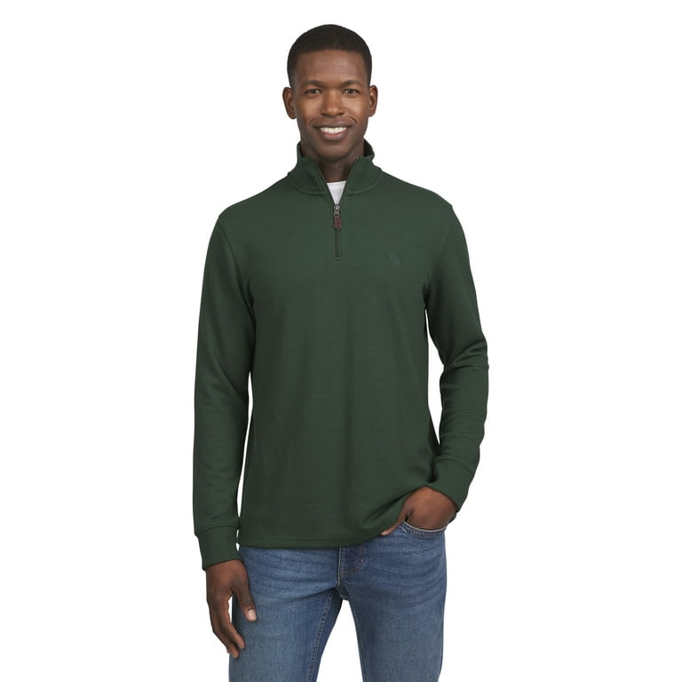 Chaps quarter zip sweater sale