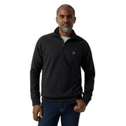 Chaps Men's & Big Men's Quarter Zip Mock Neck Extra Soft Sweater