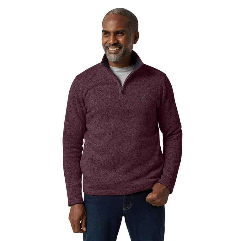 Chaps mock neck sweater sale