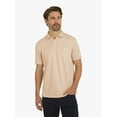 thumbnail image 1 of Chaps Men's & Big Men's Rockland Textured Short Sleeve Polo, Sizes S-3XL, 1 of 6