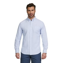 Chaps Men's & Big Men's Seacoast Wash Button Down Oxford Shirt with Long Sleeves, Sizes S-2XL
