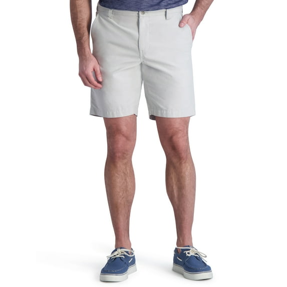 Chaps Men's & Big Men's Seacoast Wash Cotton Oxford Shorts, 9" Inseam, Sizes 30-42
