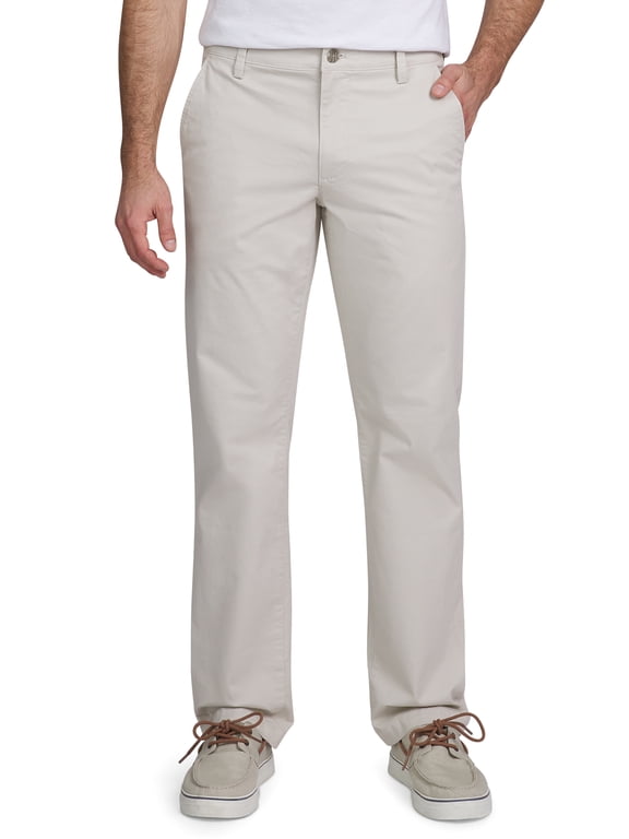 Men's & Big Men's Seacoast Wash Flex Twill Chino Pants, Waist Sizes 30-42