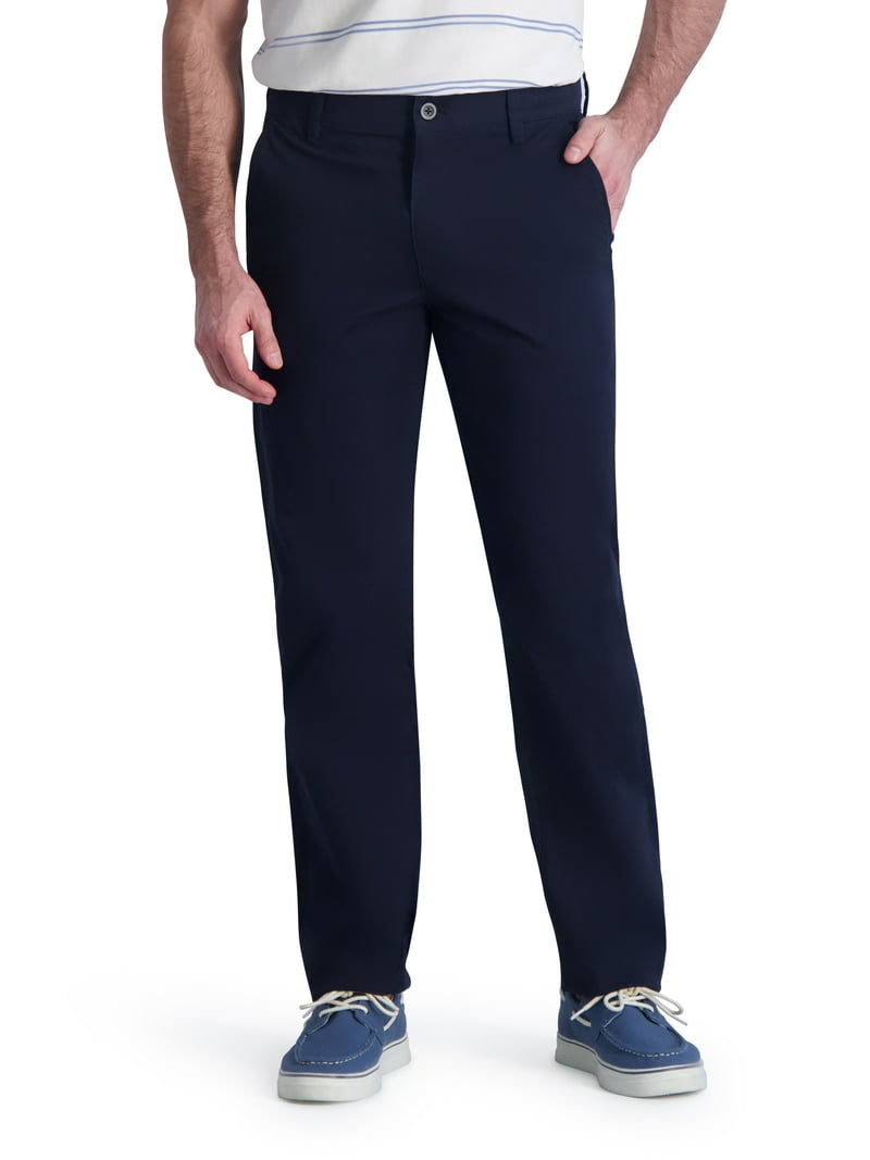 Chaps Men's & Big Men's Seacoast Wash Flex Twill Chino Pants