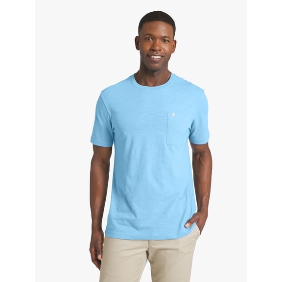 Chaps Men's & Big Men's Short Sleeve Slub Pocket T-Shirt, Sizes S-3XL