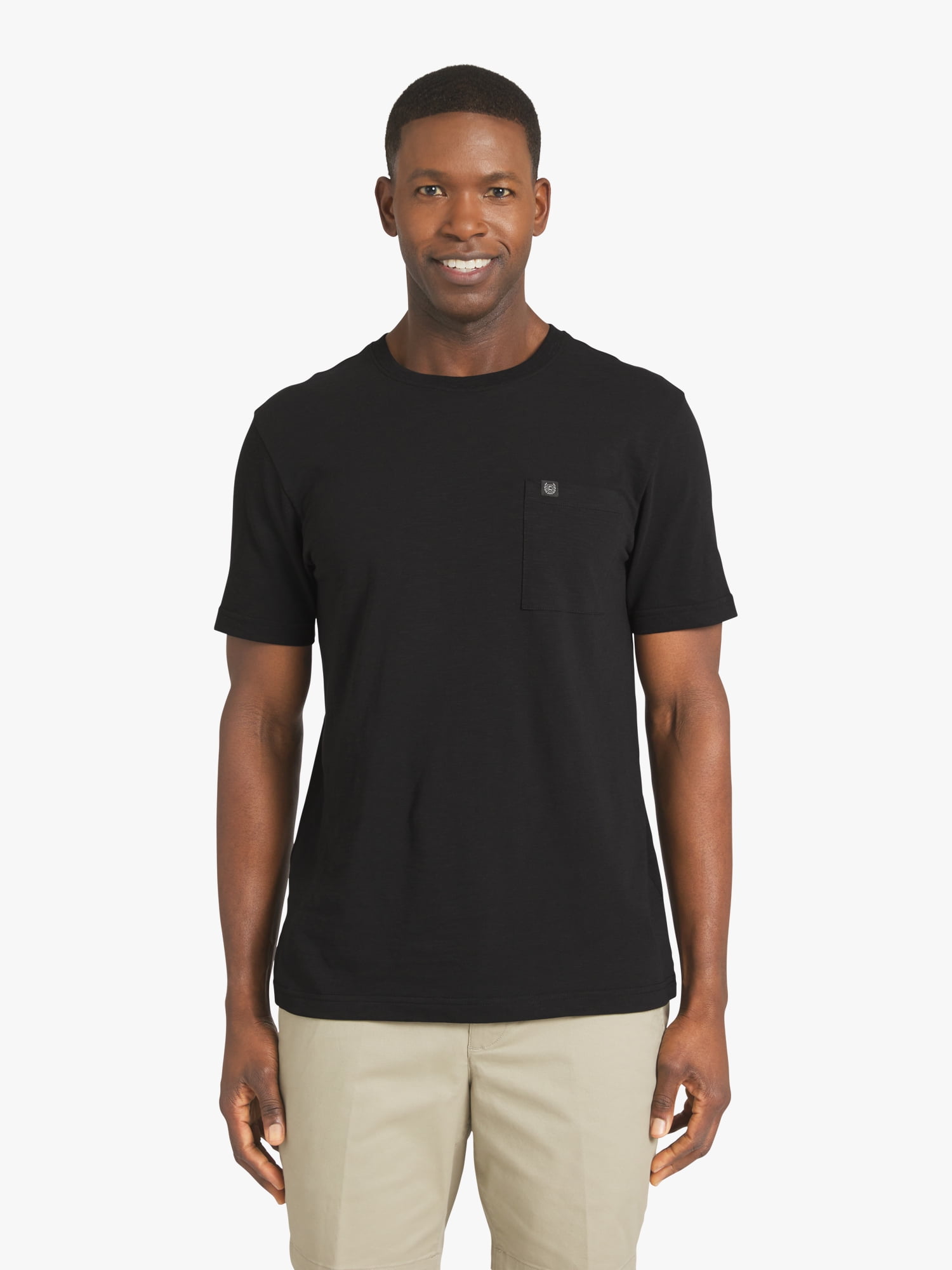 Chaps Men's & Big Men's Short Sleeve Slub Pocket T-Shirt, Sizes S