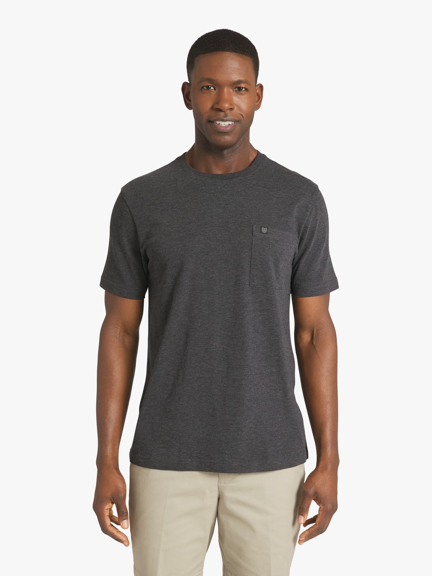 Chaps Men's & Big Men's Short Sleeve Slub Pocket T-Shirt, Sizes S