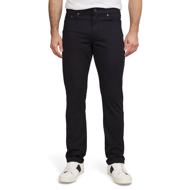 Chaps Men's & Big Men's Slim Straight Fit 5Pocket Khaki Pants