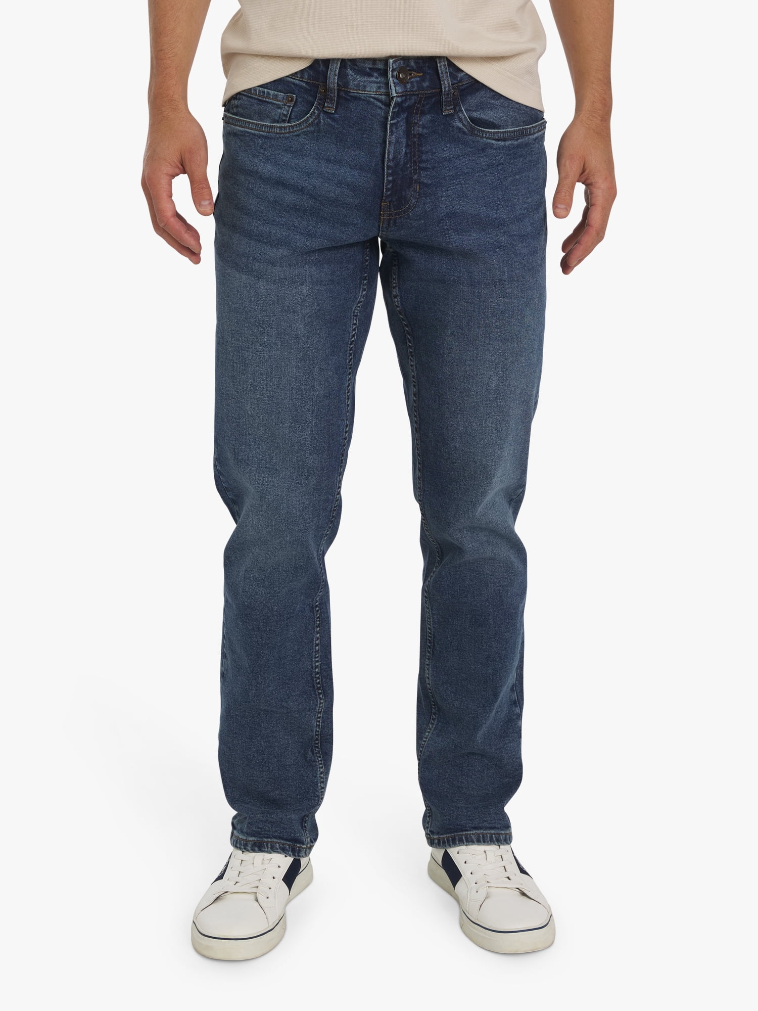 Chaps Men's & Big Men's Stretch Regular-Fit Denim Jeans, Sizes 30-42
