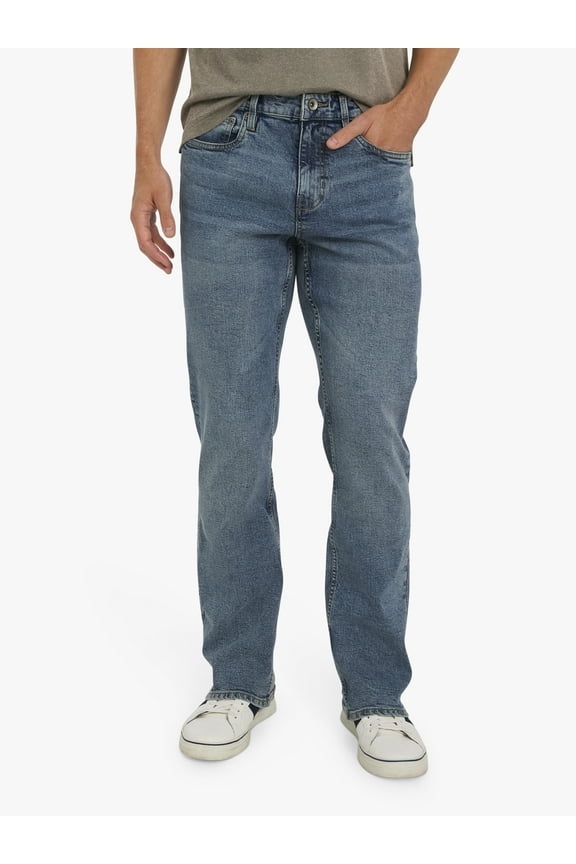 Men's & Big Men's Stretch Relaxed-Fit Denim Jeans, Sizes 30-42