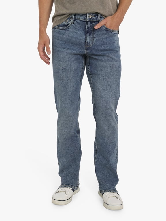 Men's & Big Men's Stretch Relaxed-Fit Denim Jeans, Sizes 30-42